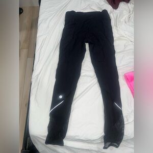 LULU LEMON BLACK LEGGINGS